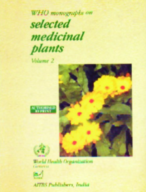 WHO Monographs on Selected Medicinal Plants, Vol. 2, 1/Ed.
